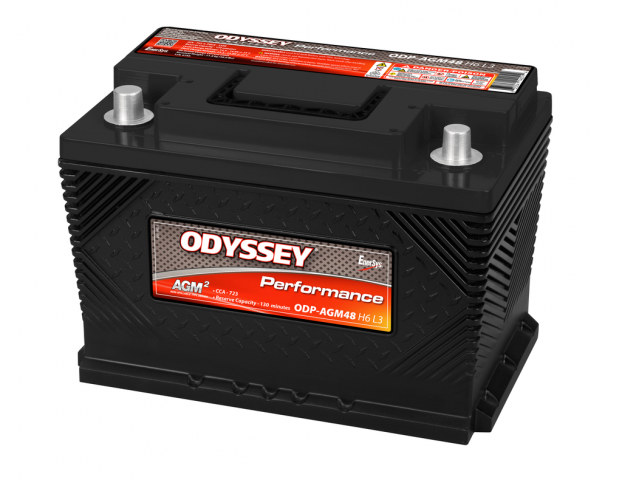 Odyssey Performance Series ODP-AGM48 H6 L3 / 12V 70Ah 760CCA Deep Cycle AGM Kuru Start&Servis Aküsü (TPPL) - Anlık 1250A Start Gücü (5 saniye) Odyssey Performance Series ODP-AGM48 H6 L3 / 12V 70Ah 760CCA Deep Cycle AGM Kuru Start&Servis Aküsü (TPPL) - Anlık 1250A Start Gücü (5 saniye)